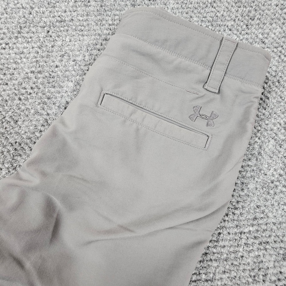 Under Armour Matchplay‎ Mens Golf Shorts Gray Flat Front Performance Size 30